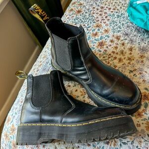 Dr. Martens Platform Chelsea Boots